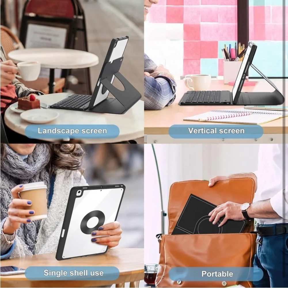 Wireless Detachable Removable Keyboard..see in description what all it f…(NWT)